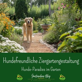 Hundefreundliche Ziergartengestaltung - Hunde-Paradies im Garten