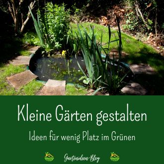 Kleine Gärten gestalten - Ideen für wenig Platz im Grünen
