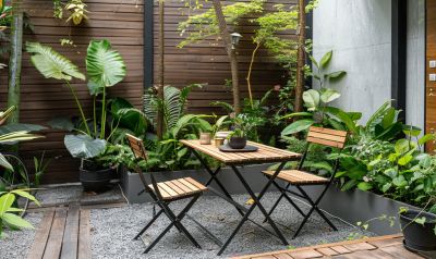 gartenmöbel für kleine gärten mit wenig platz