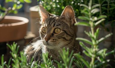 Gartengestaltung für Katzen giftfreie Pflanzen im Garten