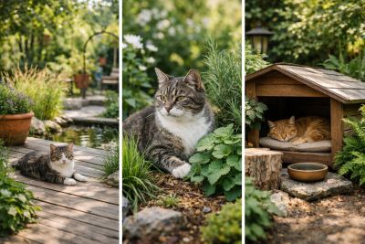 katzenfreundlicher garten